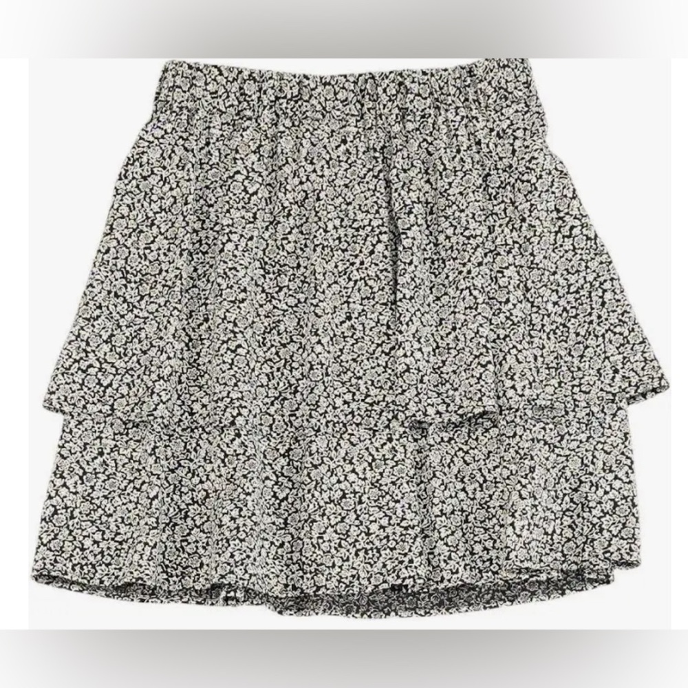 Madewell Floral Mini Skirt
